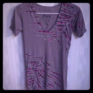 Gorgeous Sinful V-neck tee
